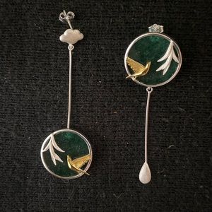 🍀925 Sterling Silver Earrings